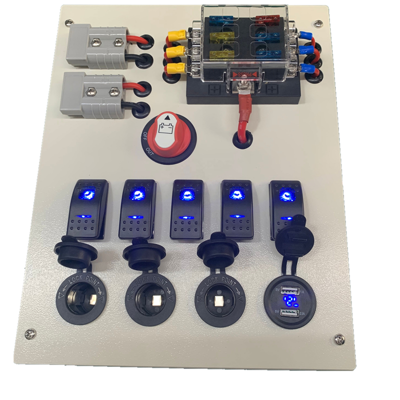 Outdoor Power Block - Custom Marine RV Pick up Outdoor