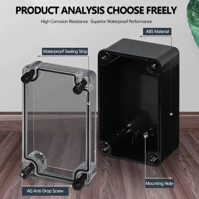 2pcs Transparent Cover Waterpr - Outdoor Power Box review and price