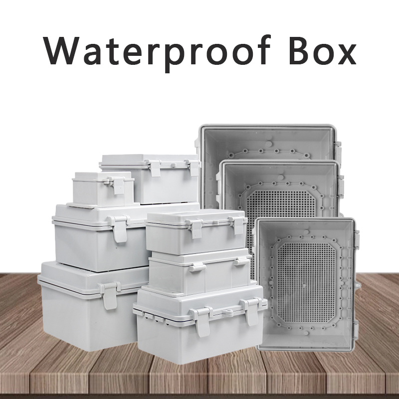 IP66 Waterproof Gray/Transpare - Outdoor Power Junction Box review and price
