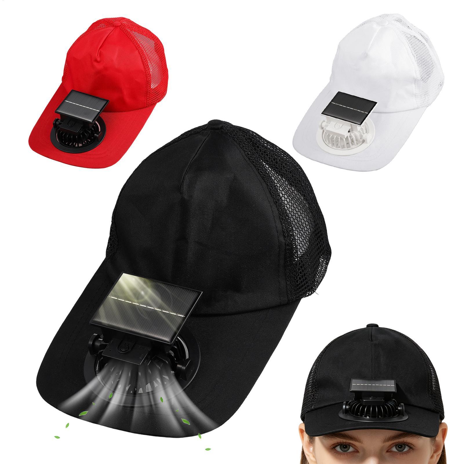 Solar Powered Fan Hat USB Char - Outdoor Power Block review and price