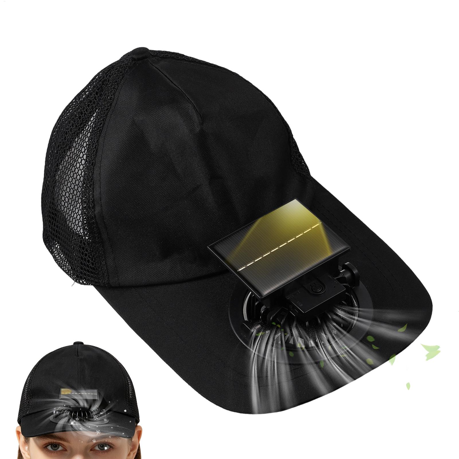 Solar Powered Fan Hat USB Char - Outdoor Power Block review and price