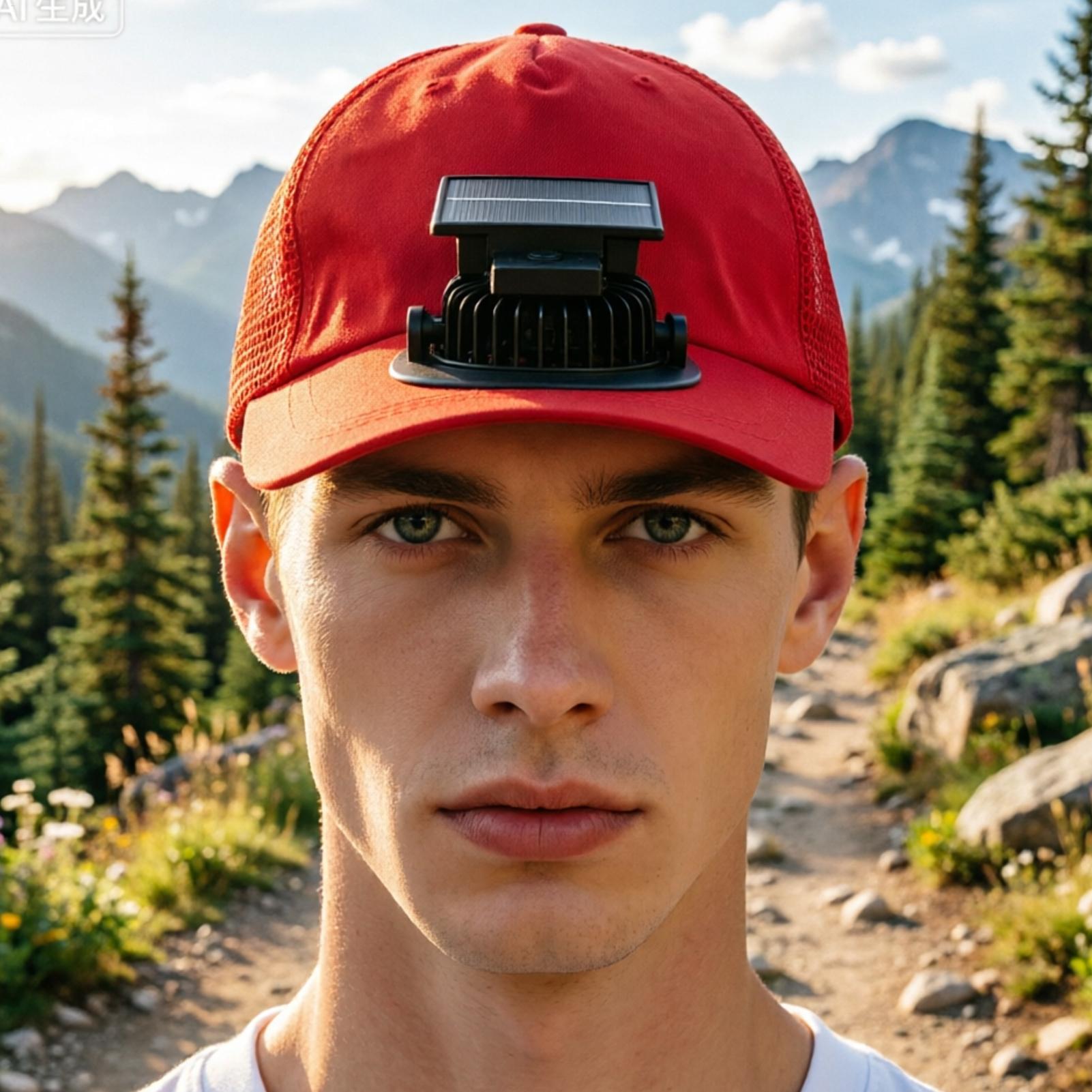 Solar Powered Fan Hat USB Char - Outdoor Power Block review and price