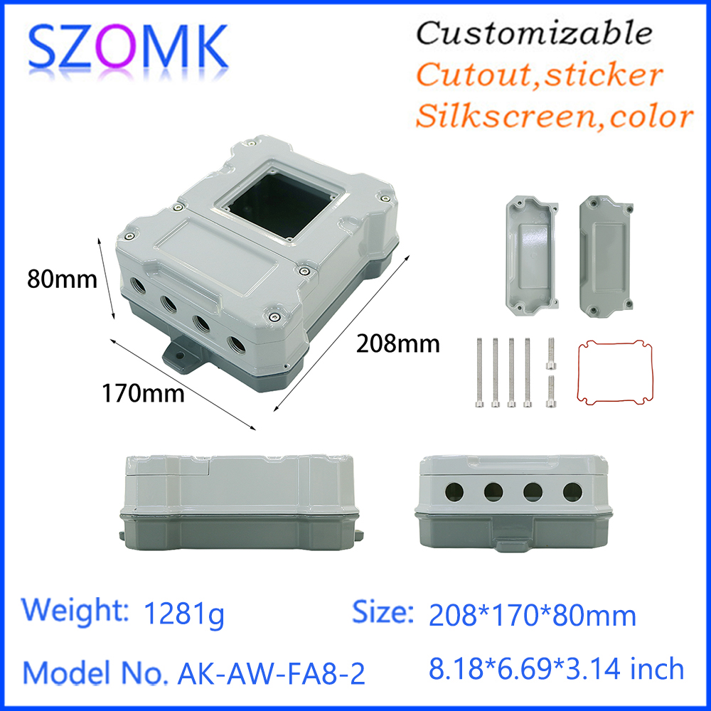 1PC Cast Aluminum Waterproof J - Outdoor Power Junction Box review and price