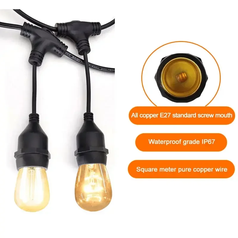 Outdoor E27 Threaded Head Lamp - Outdoor Power Strip Weatherproof review and price
