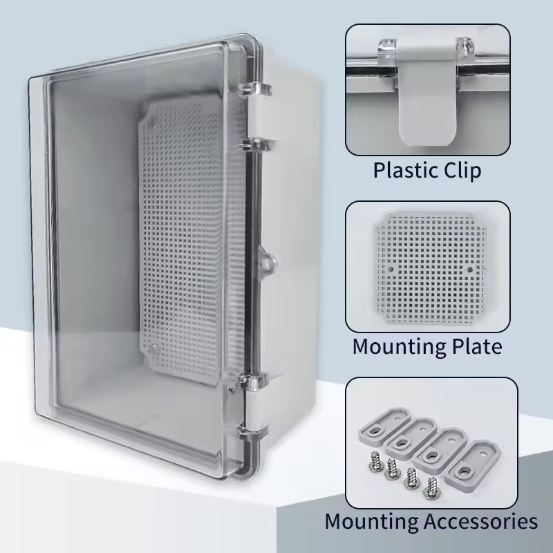 IP66 Electrical Plastic Enclos - Outdoor Power Junction Box review and price