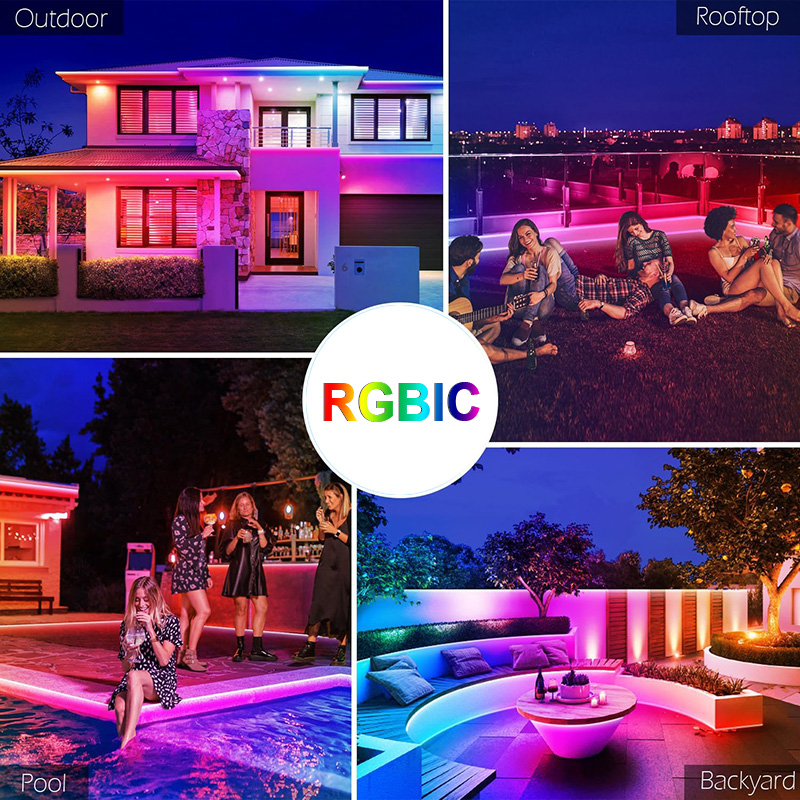 Waterproof Colorful Light Stri - Outdoor Power Strip Weatherproof review and price