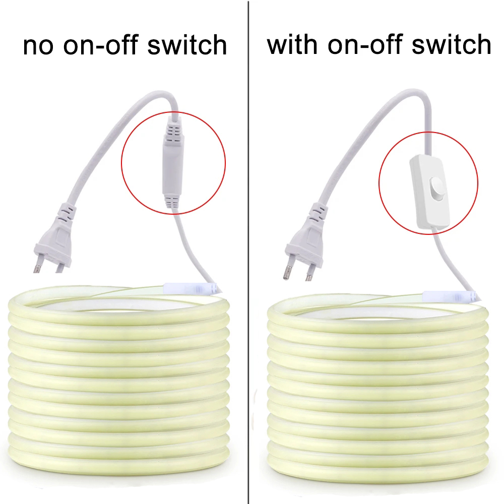 220V Led Strip with ON/OFF Swi - Outdoor Power Strip Weatherproof review and price
