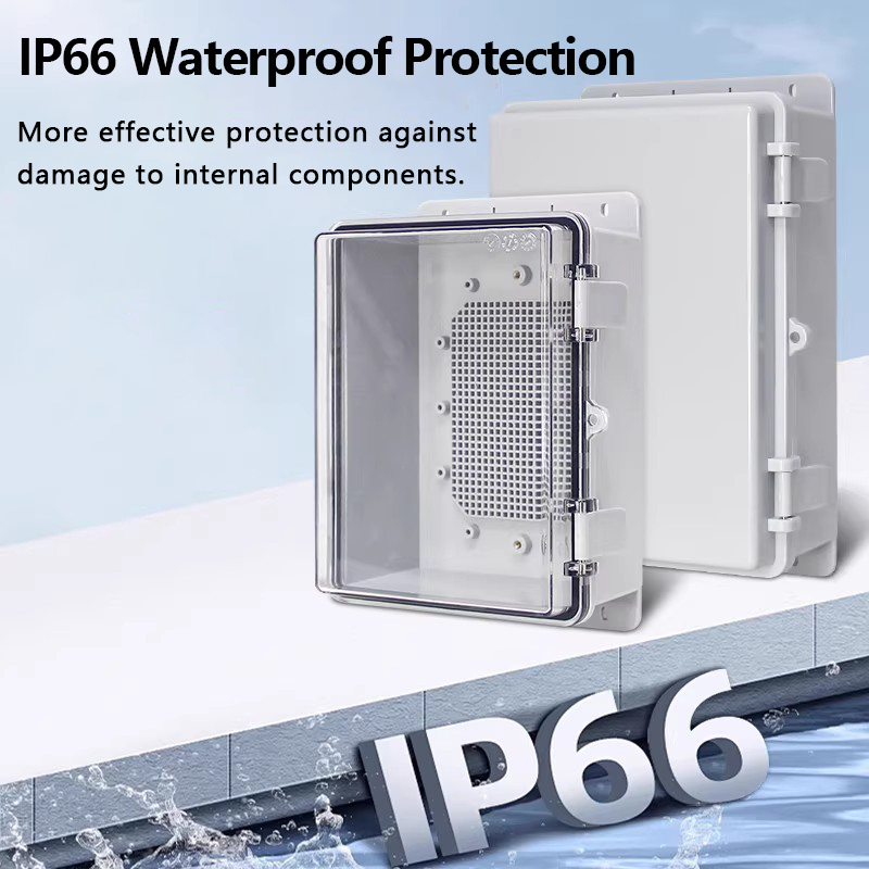 IP66 Waterproof Grey/Transpare - Outdoor Power Junction Box review and price