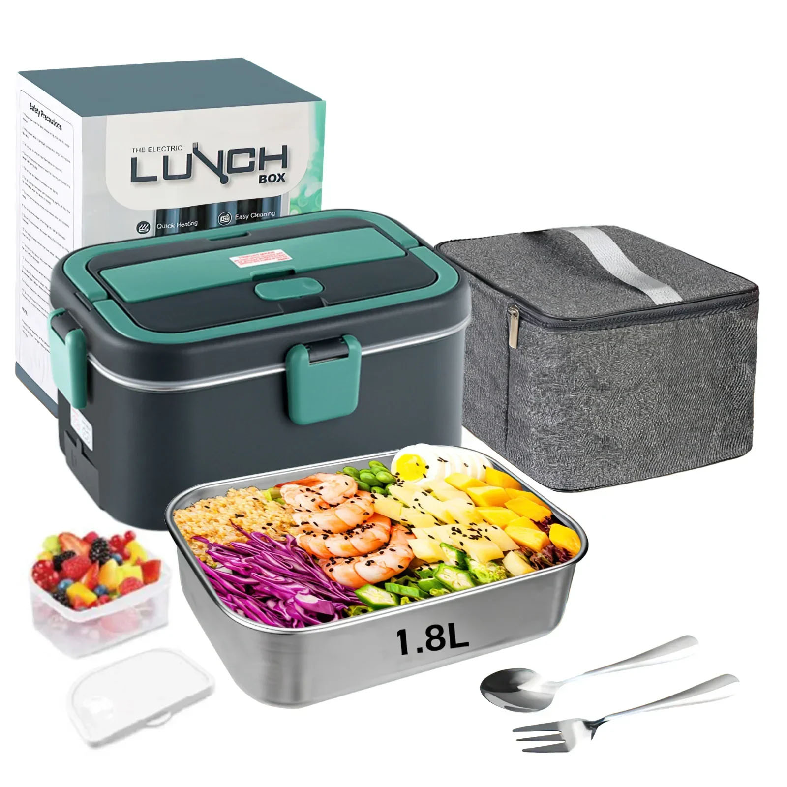 Electric Lunch Box Food Warmer - Outdoor Power Box review and price