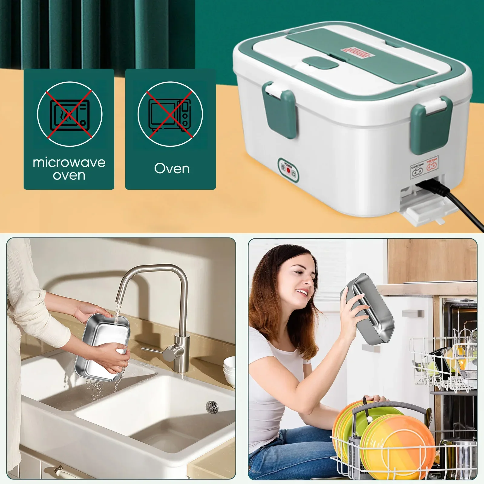 Electric Lunch Box Food Warmer - Outdoor Power Box review and price