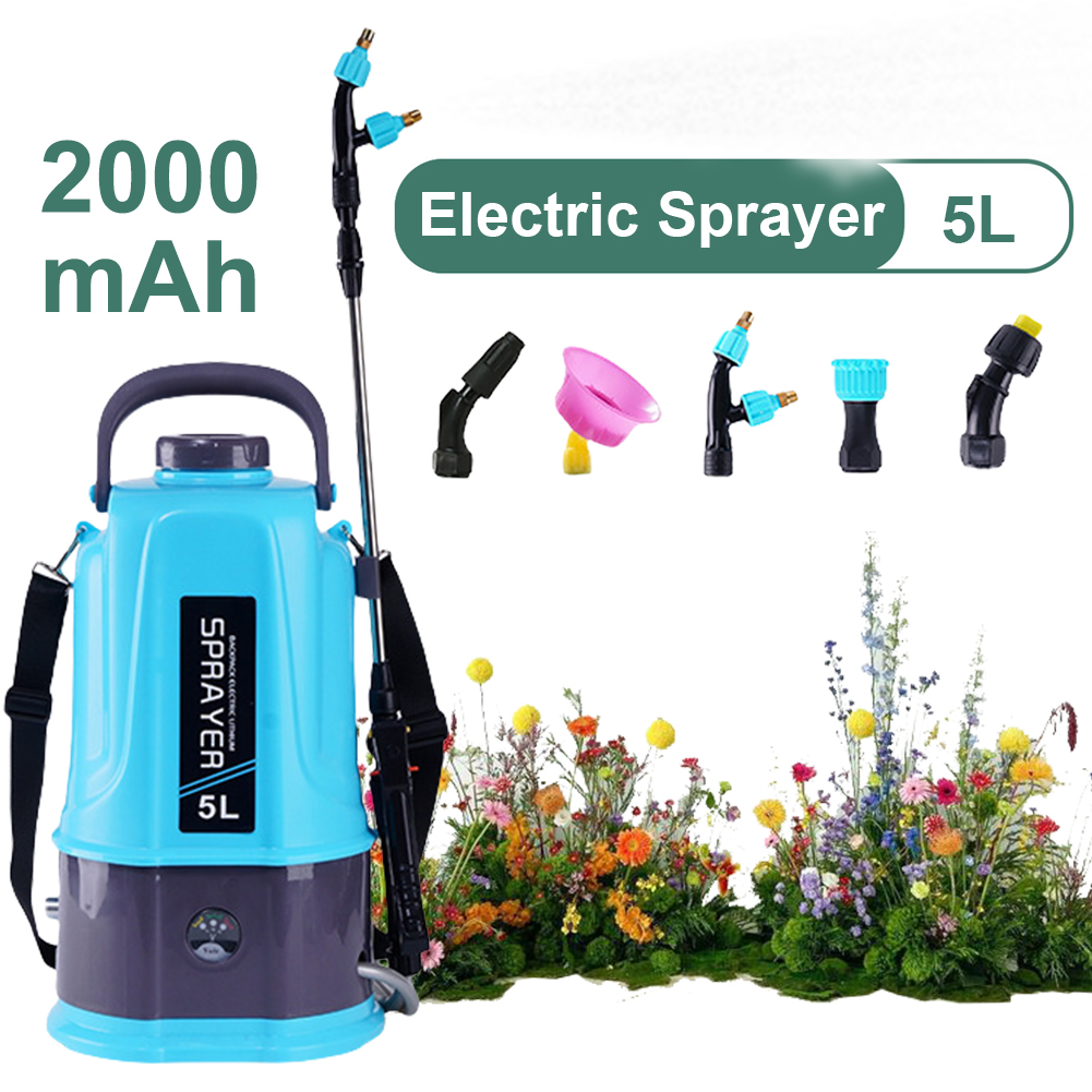 5L Electric Sprayer with 5 Mis - Electric Sprayer Backpack review and price