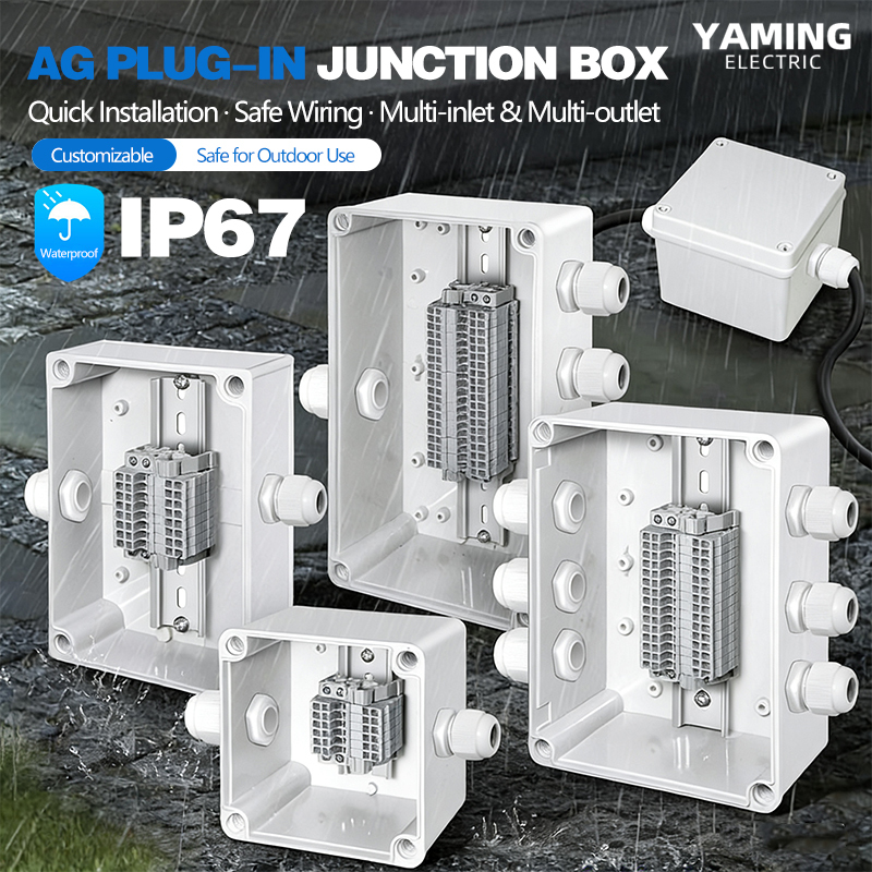 Waterproof Junction Box With P - Outdoor Power Block review and price