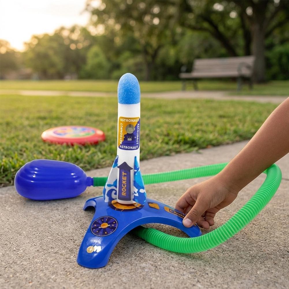 Air Rocket Foot Pump Launcher  - Outdoor Power And Pedal review and price