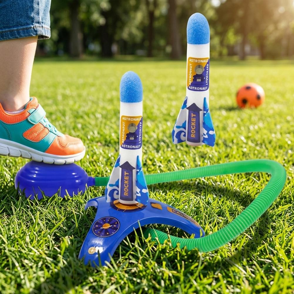Air Rocket Foot Pump Launcher  - Outdoor Power And Pedal review and price
