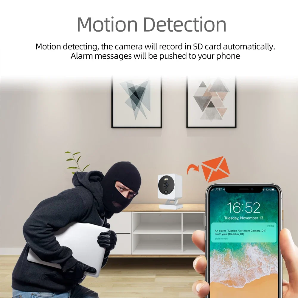 5MP Wifi Smart Home Baby Monit - Outdoor Power Block review and price